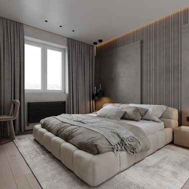 NỘI THẤT CĂN HỘ 77m² PHONG CÁCH HIỆN ĐẠI