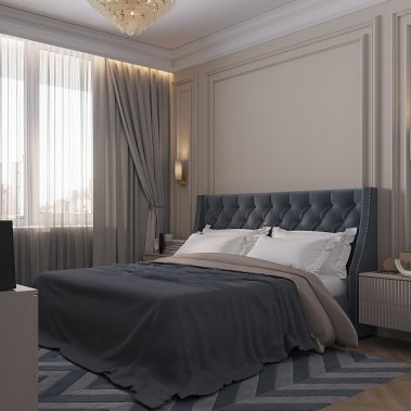 NỘI THẤT CĂN HỘ 90m² - PHONG CÁCH NEO CLASSIC (TÂN CỔ ĐIỂN)