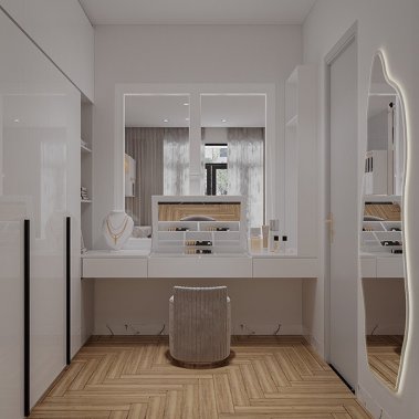 NỘI THẤT PHÒNG NGỦ 63 - PHONG CÁCH HIỆN ĐẠI TONE MÀU TRẮNG