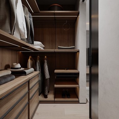 NỘI THẤT CĂN HỘ 77m² PHONG CÁCH HIỆN ĐẠI