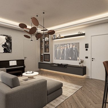 NỘI THẤT CĂN HỘ 58m² - PHONG CÁCH MINIMALISM