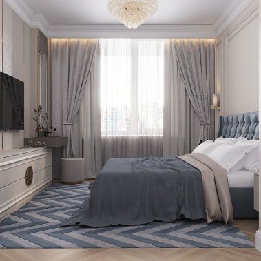 NỘI THẤT CĂN HỘ 90m² - PHONG CÁCH NEO CLASSIC (TÂN CỔ ĐIỂN)