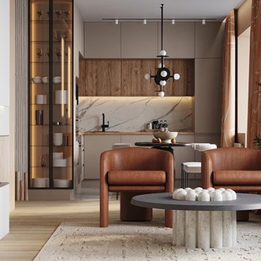 NỘI THẤT CĂN HỘ 52m² PHONG CÁCH MINIMALISM