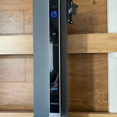 Khóa thông minh tự động cho cửa nhôm xingfa Kaimi CN112 màu bạc