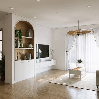 NỘI THẤT CĂN HỘ 27 - PHONG CÁCH SCANDINAVIA