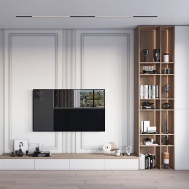 NỘI THẤT CĂN HỘ 16 - PHONG CÁCH HIỆN ĐẠI KẾT HỢP BÁN CỔ ĐIỂN