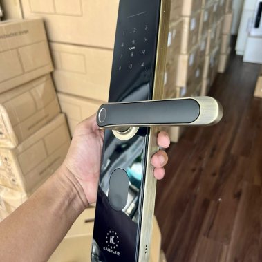 Khóa điện tử Kassler KL-696 App Green Bronze (vàng rêu)