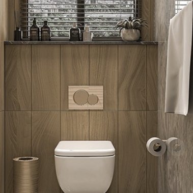 NỘI THẤT PHÒNG TẮM 02 - NHỰA PCV PHỦ MELAMINE