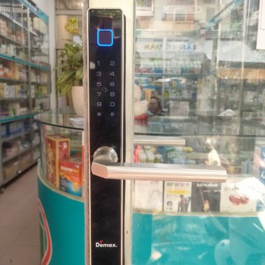 Khóa thông minh DEMAX EL-C102 SB cho cửa nhôm, cửa sắt, inox, xingfa, cửa nhựa