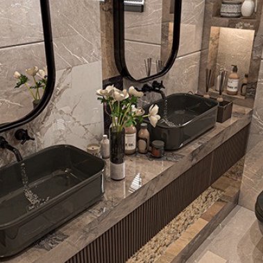 NỘI THẤT PHÒNG TẮM 01  - PHONG CÁCH HIỆN ĐẠI