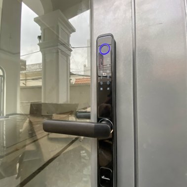 Khóa thông minh DEMAX EL-C103 SB chống nước dùng cho cửa nhôm, cửa sắt, inox, xingfa, cửa nhựa