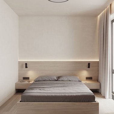 GIƯỜNG NGỦ GỖ MDF CHỐNG ẨM PHỦ MELAMINE