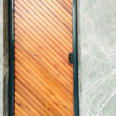 Khoá vân tay cửa cổng chống nước DEMAX SL608 AC APP