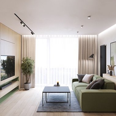 NỘI THẤT CĂN HỘ 43m² PHONG CÁCH HIỆN ĐẠI