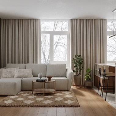 NỘI THẤT CĂN HỘ 12 - PHONG CÁCH SCANDINAVIAN