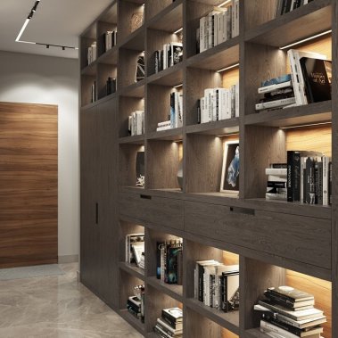 NỘI THẤT CĂN HỘ 121m²  PHONG CÁCH HIỆN ĐẠI