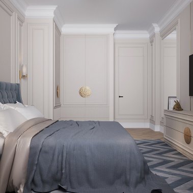 NỘI THẤT CĂN HỘ 90m² - PHONG CÁCH NEO CLASSIC (TÂN CỔ ĐIỂN)