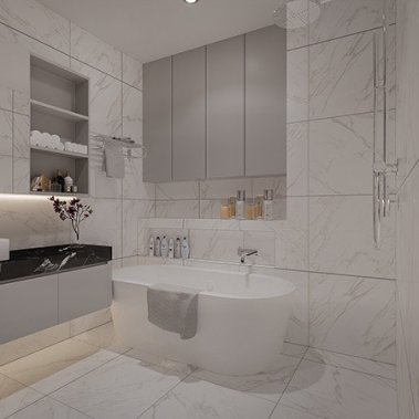 NỘI THẤT PHÒNG NGỦ 63 - PHONG CÁCH HIỆN ĐẠI TONE MÀU TRẮNG