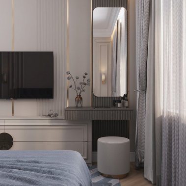 NỘI THẤT CĂN HỘ 90m² - PHONG CÁCH NEO CLASSIC (TÂN CỔ ĐIỂN)