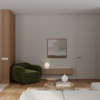 NỘI THẤT CĂN HỘ 12 - PHONG CÁCH SCANDINAVIAN