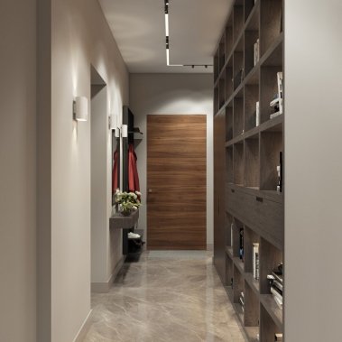 NỘI THẤT CĂN HỘ 121m²  PHONG CÁCH HIỆN ĐẠI