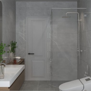 NỘI THẤT NHÀ PHỐ DIỆN TÍCH 6m x 20m - PHONG CÁCH HIỆN ĐẠI