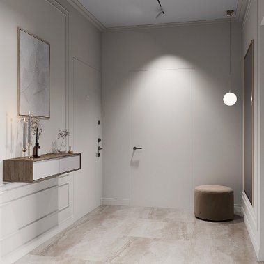 NỘI THẤT CĂN HỘ 85m² - PHONG CÁCH NEO CLASSIC (TÂN CỔ ĐIỂN)