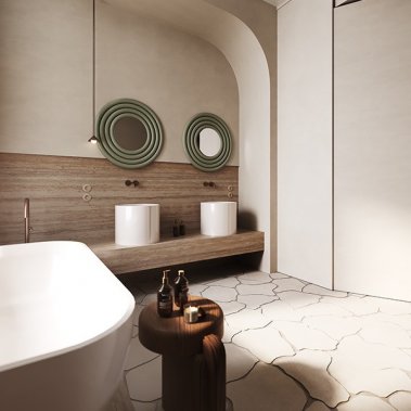 NỘI THẤT CĂN HỘ 24 - PHONG CÁCH WABI SABI 