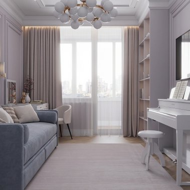 NỘI THẤT CĂN HỘ 90m² - PHONG CÁCH NEO CLASSIC (TÂN CỔ ĐIỂN)