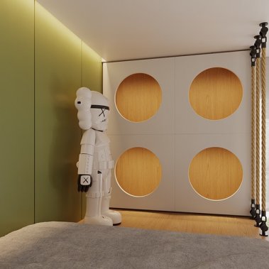 NỘI THẤT CĂN HỘ 77m² PHONG CÁCH HIỆN ĐẠI