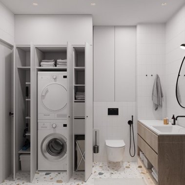 NỘI THẤT CĂN HỘ 39m² PHONG CÁCH HIỆN ĐẠI