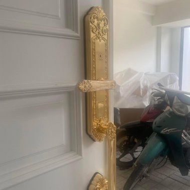 Khóa vân tay tân cổ Kassler KL-979 Gold (Mạ vàng)