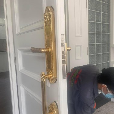 Khóa vân tay tân cổ Kassler KL-979 Gold (Mạ vàng)