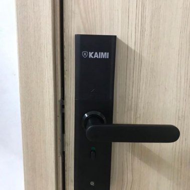 Khóa Vân Tay Kaimi S12 - Viền Đen