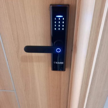 Khóa Vân Tay Kaimi S12- Viền Đồng