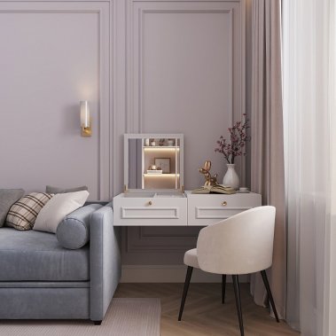 NỘI THẤT CĂN HỘ 90m² - PHONG CÁCH NEO CLASSIC (TÂN CỔ ĐIỂN)