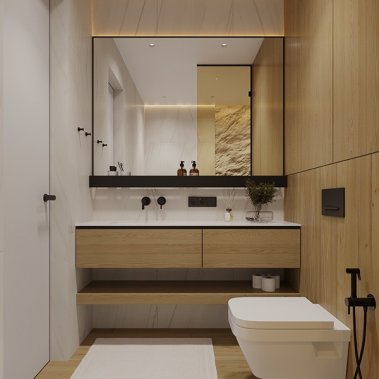 NỘI THẤT CĂN HỘ 77m² PHONG CÁCH HIỆN ĐẠI