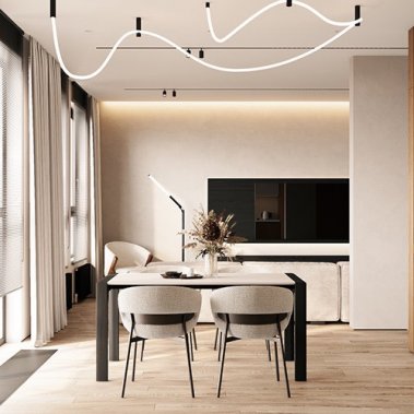 NỘI THẤT CĂN HỘ 70,75m² - PHONG CÁCH MINIMALISM