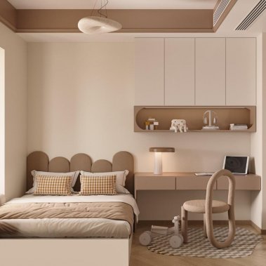 NỘI THẤT PHÒNG NGỦ 62 - GỖ MDF CHỐNG ẨM SƠN MÀU