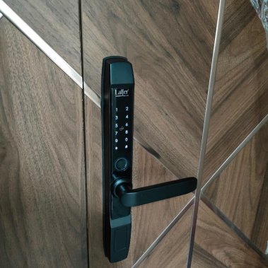 Khoá vân tay cửa nhôm, cửa đố nhỏ Laffer R1