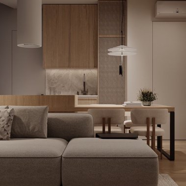 NỘI THẤT CĂN HỘ 52m² - PHONG CÁCH HIỆN ĐẠI