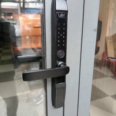Khoá vân tay cửa nhôm, cửa đố nhỏ Laffer R1