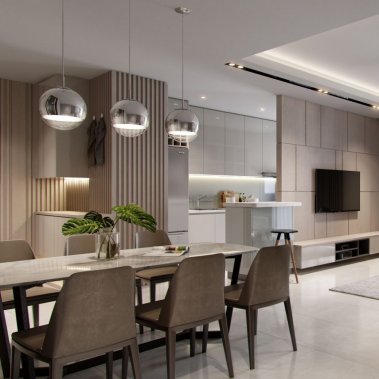 NỘI THẤT CĂN HỘ 02 - CĂN HỘ PHONG CÁCH HIỆN ĐẠI