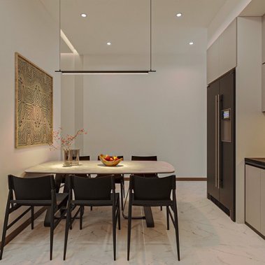 TỦ BẾP 140 CHỮ L GỖ MELAMINE TÔNG MÀU TRẮNG 