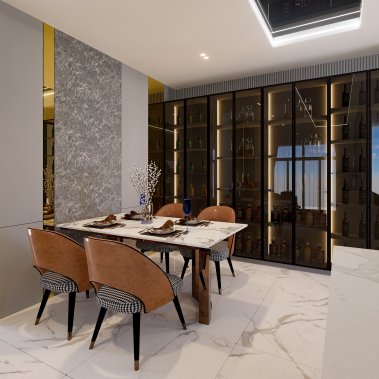 NỘI THẤT PHÒNG KHÁCH 38 - PHONG CÁCH HIỆN ĐẠI