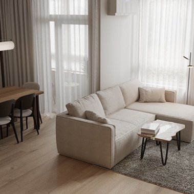 NỘI THẤT CĂN HỘ 73m² PHONG CÁCH HIỆN ĐẠI