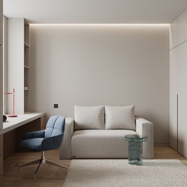 NỘI THẤT CĂN HỘ 73m² PHONG CÁCH HIỆN ĐẠI