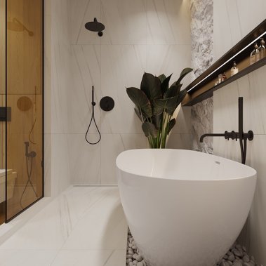 NỘI THẤT CĂN HỘ 77m² PHONG CÁCH HIỆN ĐẠI