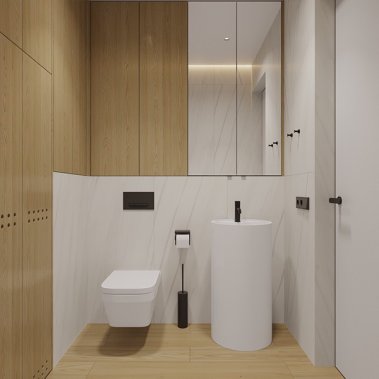 NỘI THẤT CĂN HỘ 77m² PHONG CÁCH HIỆN ĐẠI