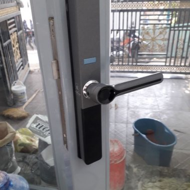 Khóa vân tay cửa nhôm xingfa Kassler KL-599 Black App